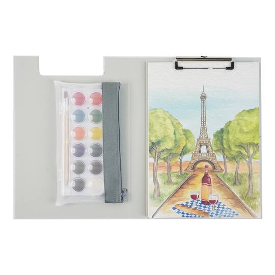 Cahier D'Exercices Aquarelle Débutants - Kit Peinture Scènes Nature, Instructions Étape Par Étape, Cadeau Créatif